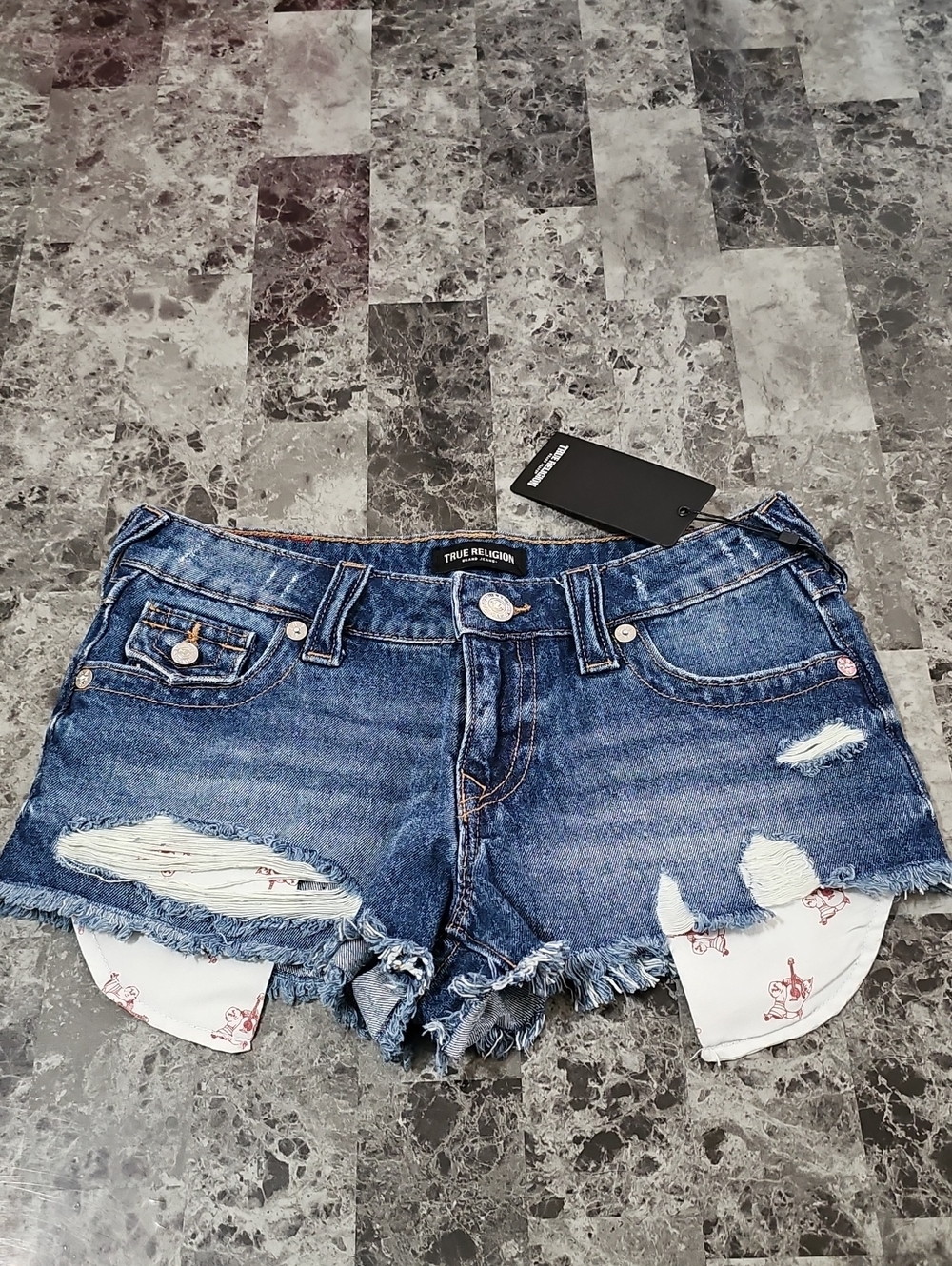 True Religion Denim Jean Shorts